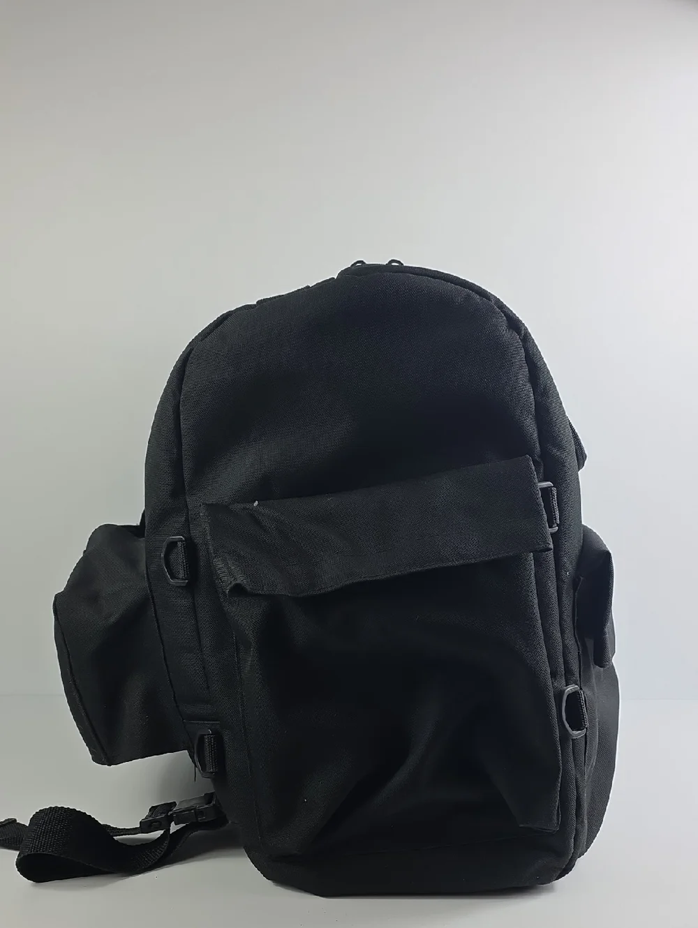 Harley Davidson By SAC Sissy Bar Backrest Black Canvas Duffle Bag.